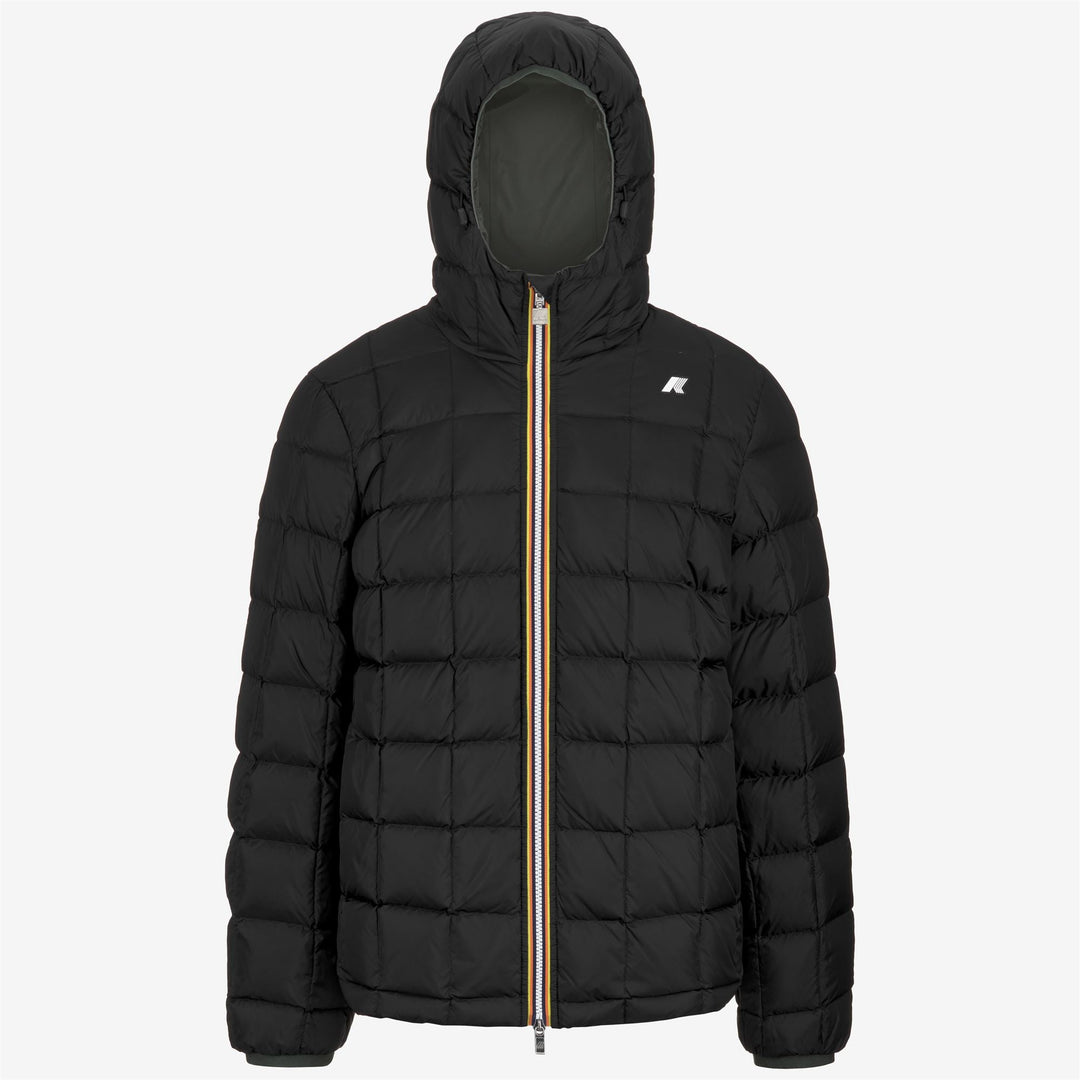 JACK ST THERMO REVERSIBLE - Jackets - Short - MAN - GREEN BLACKISH-Black Pure