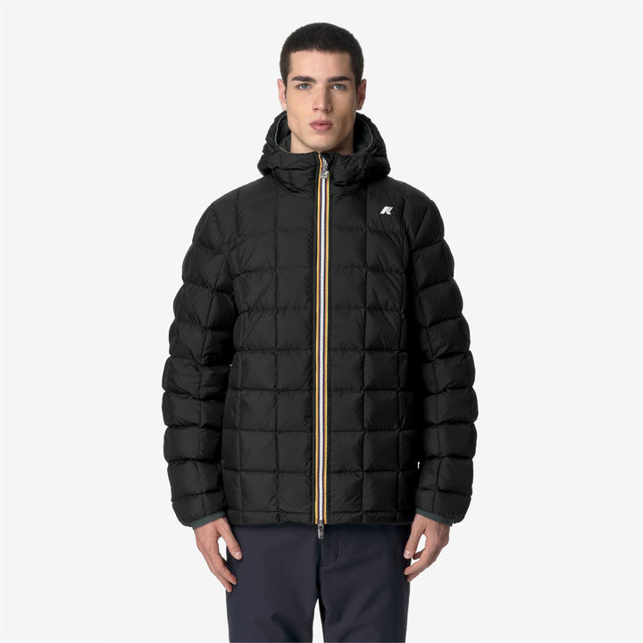 JACK ST THERMO REVERSIBLE - Jackets - Short - MAN - GREEN BLACKISH-Black Pure