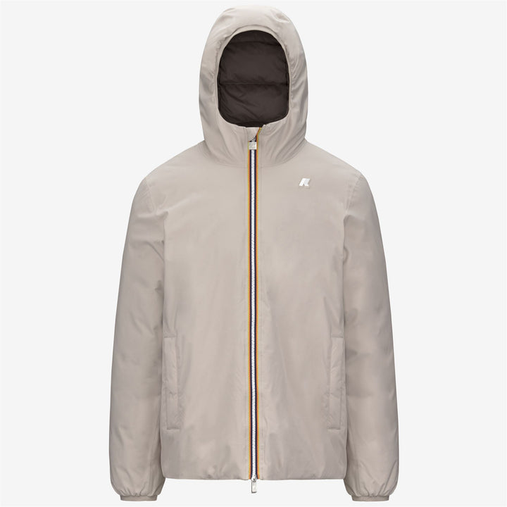 JACK ST THERMO REVERSIBLE - Jackets - Short - MAN - Beige Cashmere-Black Olive