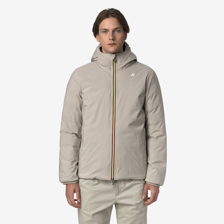 JACK ST THERMO REVERSIBLE - Jackets - Short - MAN - Beige Cashmere-Black Olive