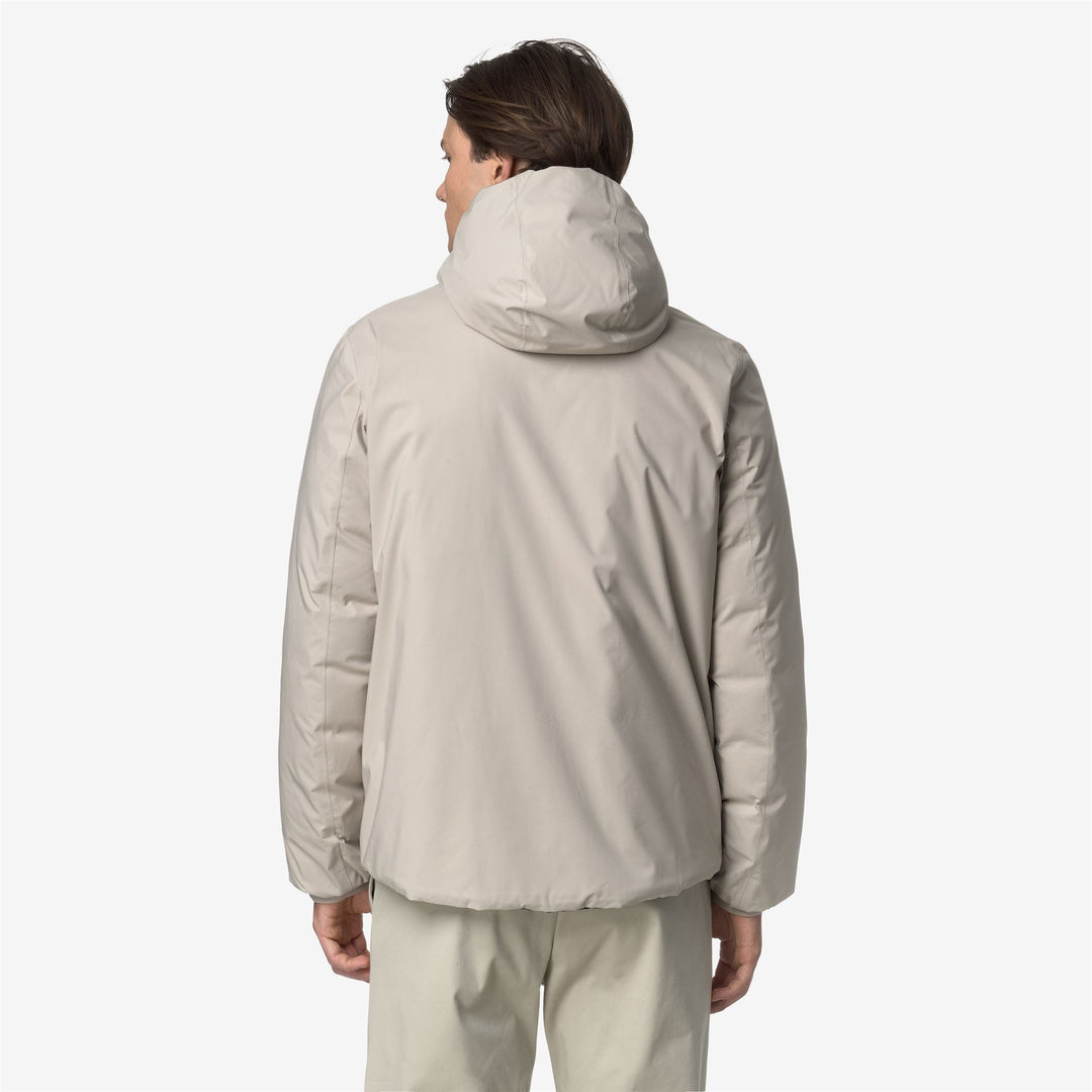 JACK ST THERMO REVERSIBLE - Jackets - Short - MAN - Beige Cashmere-Black Olive