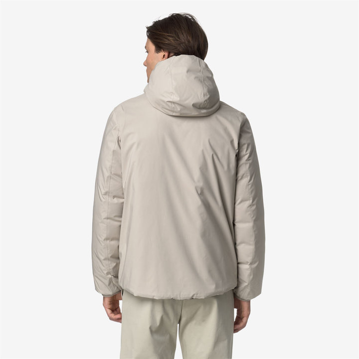 JACK ST THERMO REVERSIBLE - Jackets - Short - MAN - Beige Cashmere-Black Olive