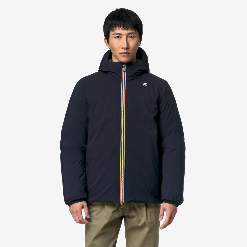 Jackets_Man_JACK ST THERMO DOUBLE_Short_Blue Depth - Green Army - Commercial 4