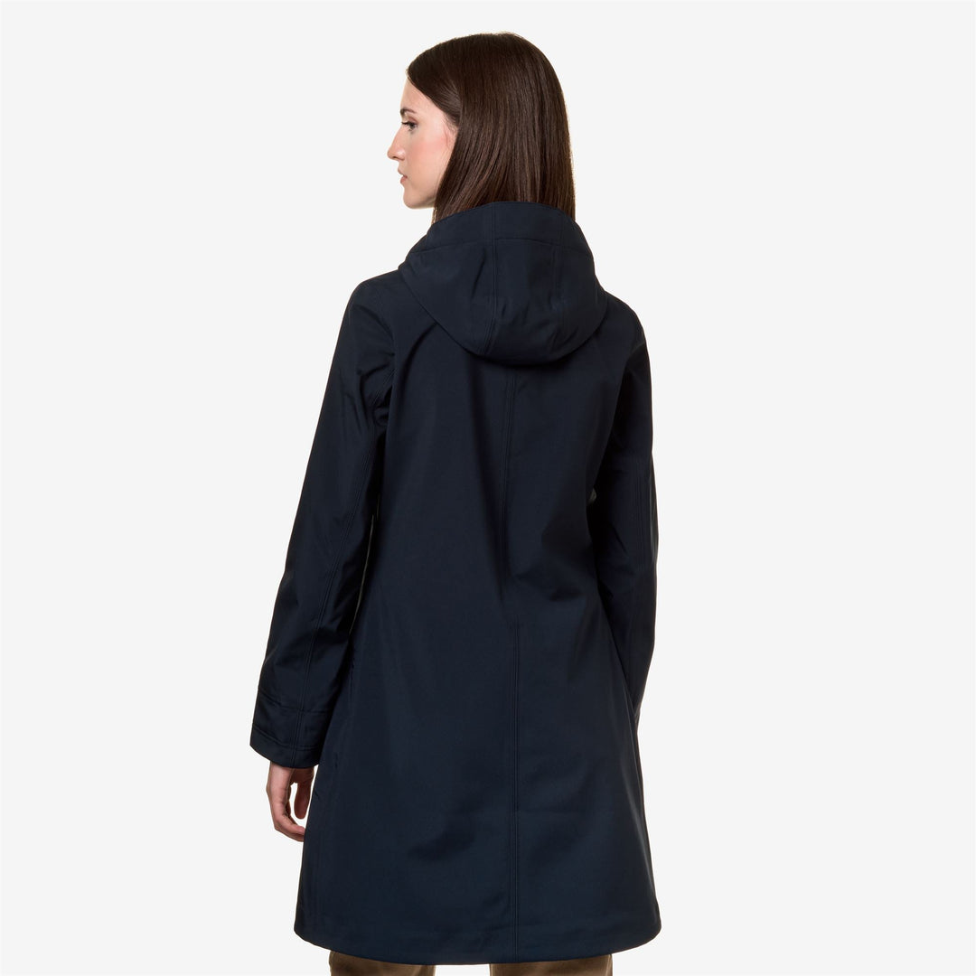 STEPHY BONDED - Jackets - 3/4 LENGTH - WOMAN - BLUE DEPTH-BLUE DEPTHS main