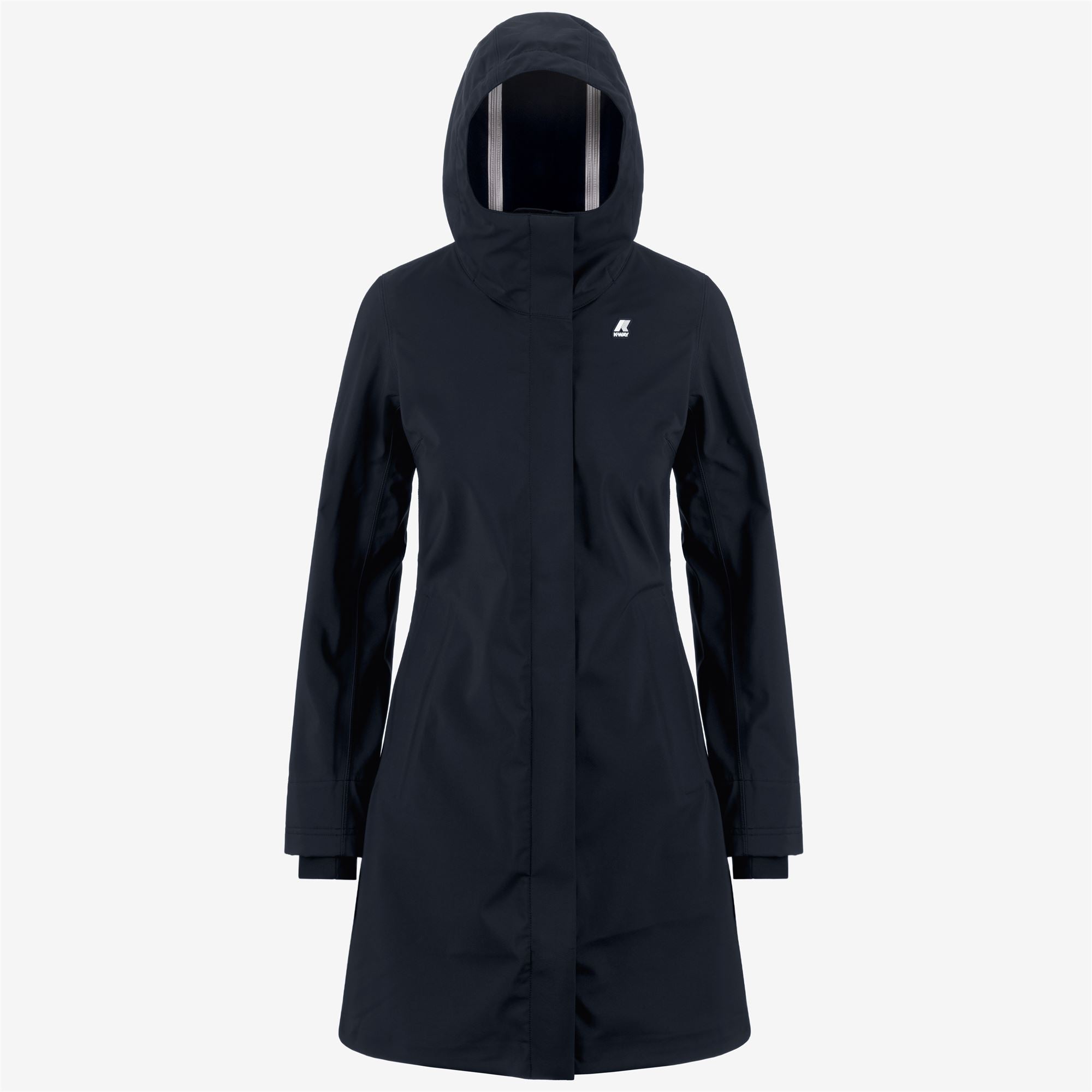 Jackets_WOMAN_STEPHY BONDED_3/4 Length_Blue Depth - Blue Depths - Commercial 1