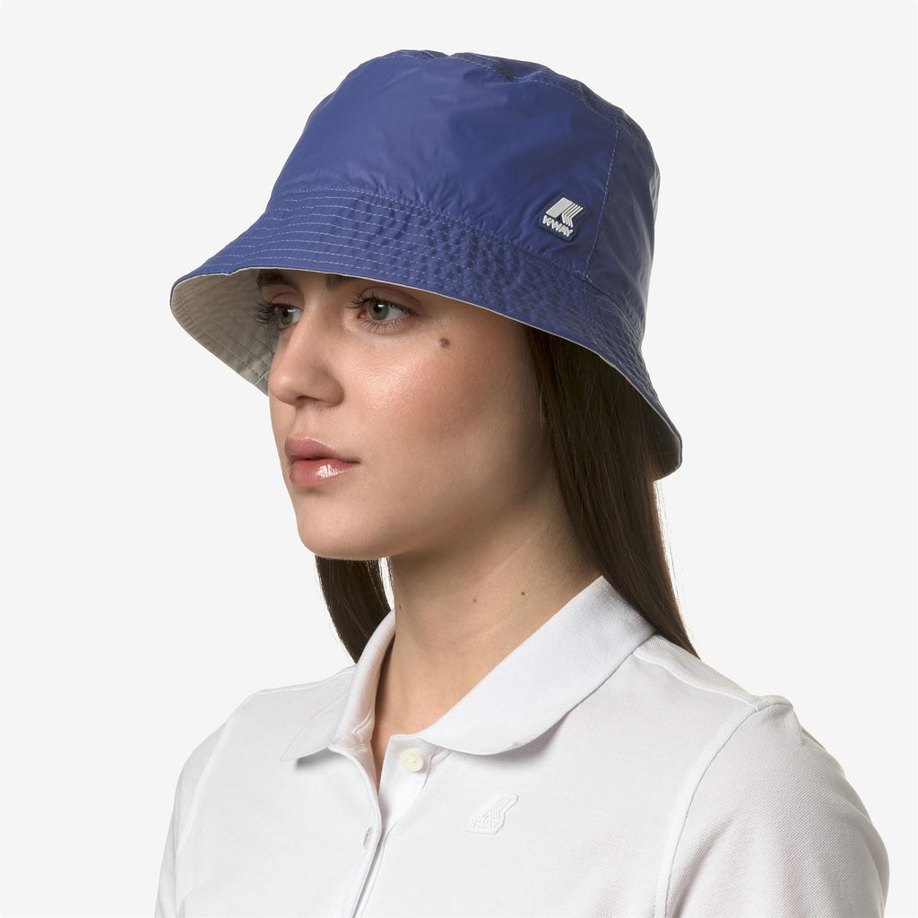 Headwear_Unisex_PASCALLE PLUS DOUBLE_Hat_Beige L-Blue F - Commercial 5