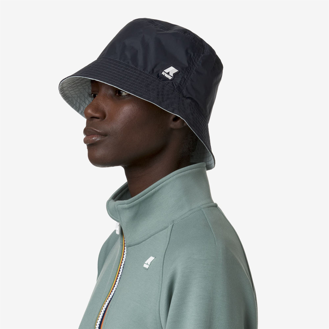 PASCALLE PLUS REVERSIBLE - Headwear - Hat - UNISEX - BLUE D-GREY S main