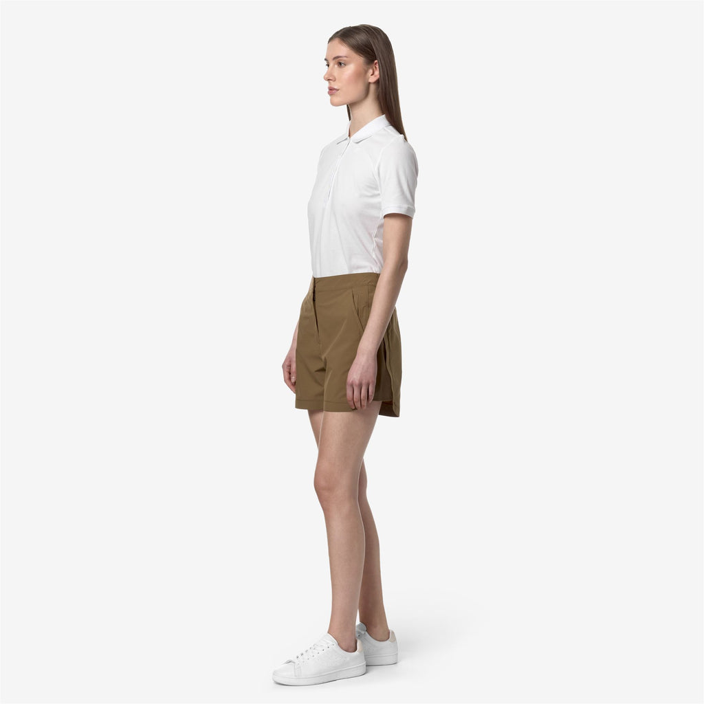 Shorts_Woman_ANNISE_Sport Shorts_Brown Corda - Commercial 5