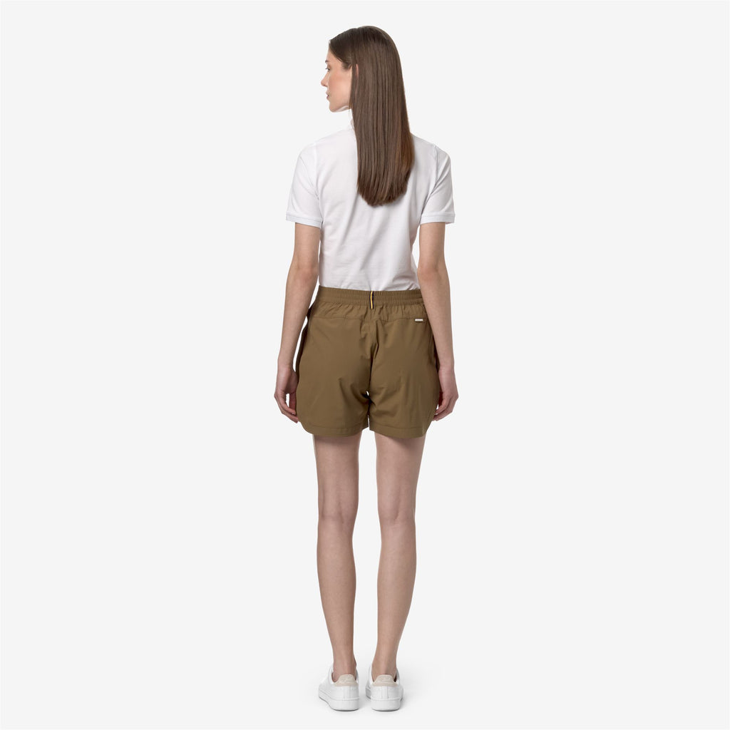 Shorts_Woman_ANNISE_Sport Shorts_Brown Corda - Commercial 6