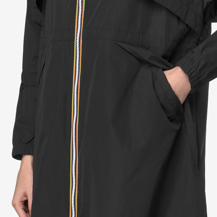 AUBE MEMORY TOUCH - Vestes - Long - Femme - Black Pure 5