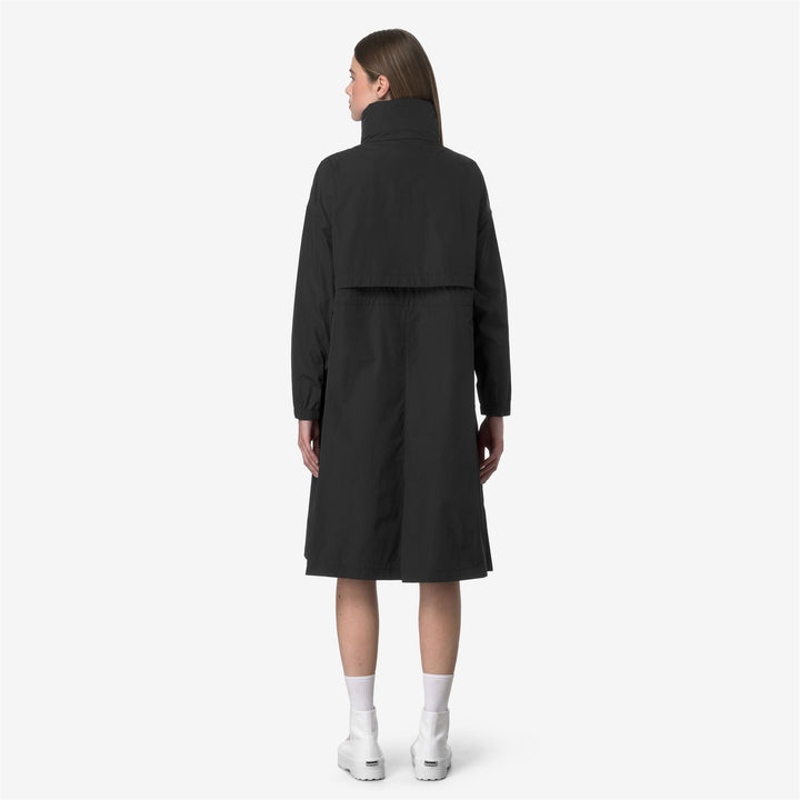 AUBE MEMORY TOUCH - Vestes - Long - Femme - Black Pure 4