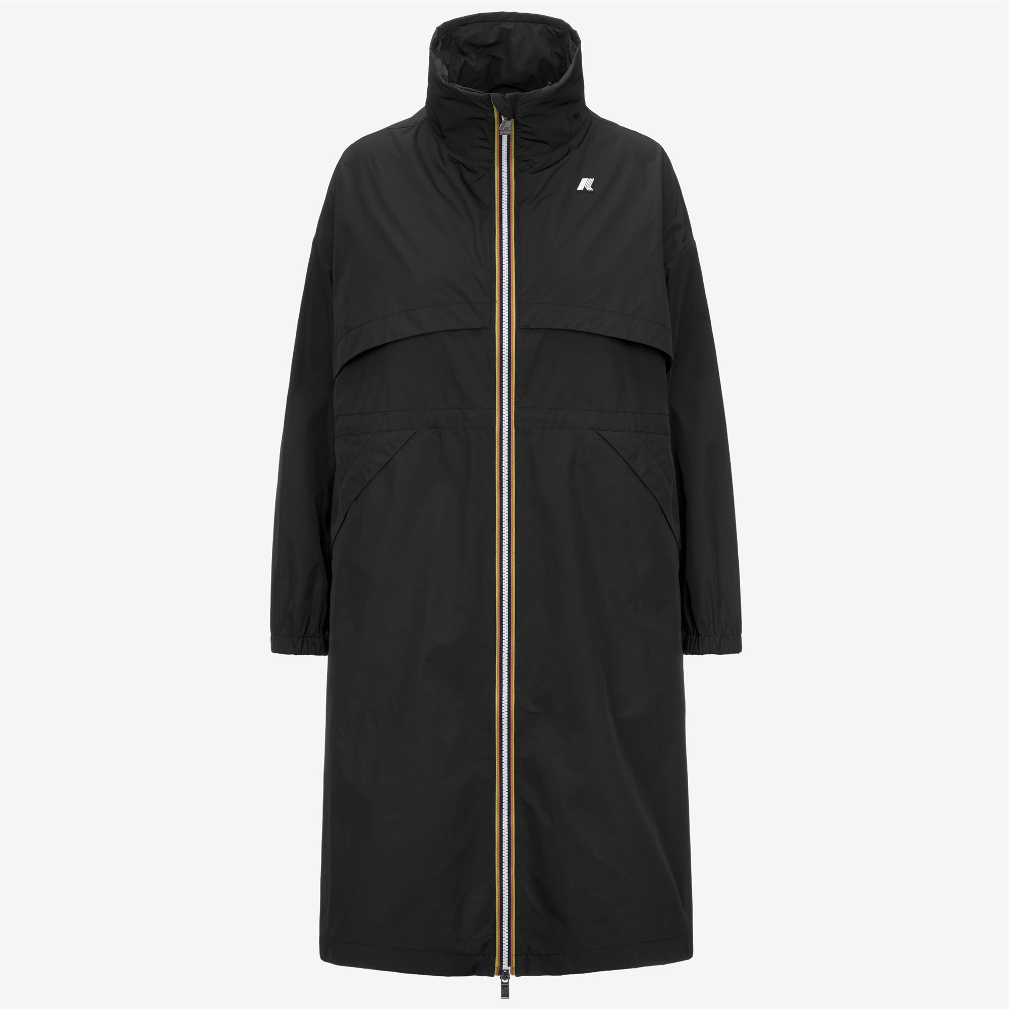 Jackets_WOMAN_AUBE MEMORY TOUCH_Long_Black Pure - Commercial 1