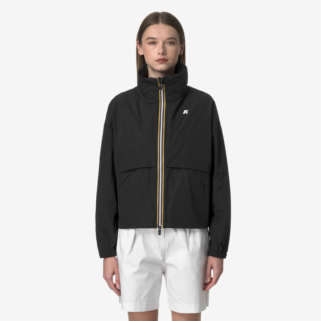 AUBETTE MEMORY TOUCH - Vestes - Court - Femme - Black Pure main