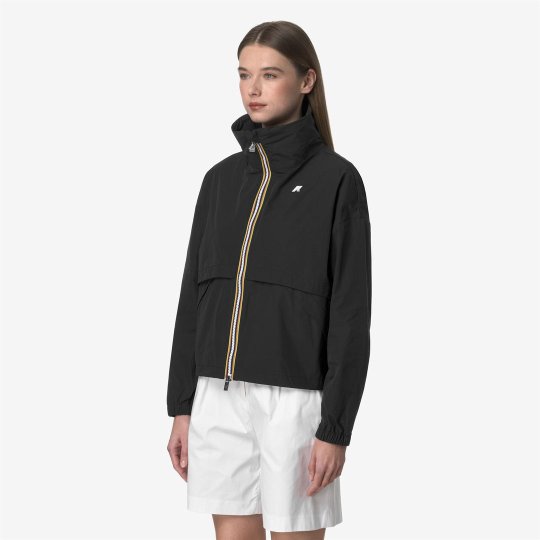 AUBETTE MEMORY TOUCH - Vestes - Court - Femme - Black Pure main