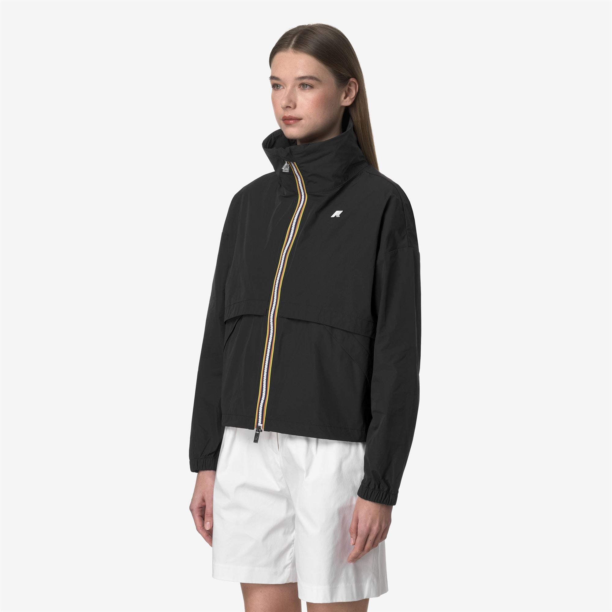 Jackets_WOMAN_AUBETTE MEMORY TOUCH_Short_Black Pure - Commercial 5