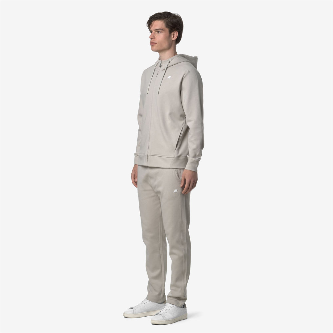 ITON INTERLOCK - Pants - Sport Trousers - MAN - BEIGE LT
