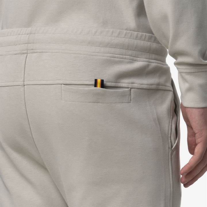ITON INTERLOCK - Pants - Sport Trousers - MAN - BEIGE LT
