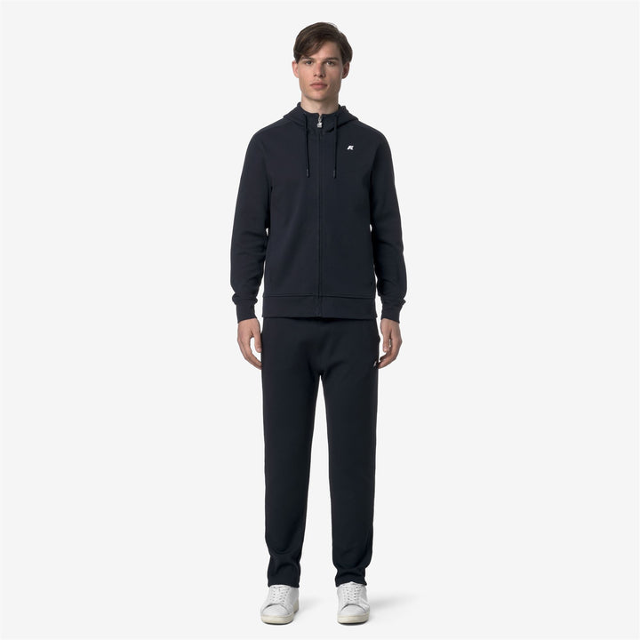 ITON INTERLOCK - Pantalons - Pantalon de sport - Homme - Blue Depth 3