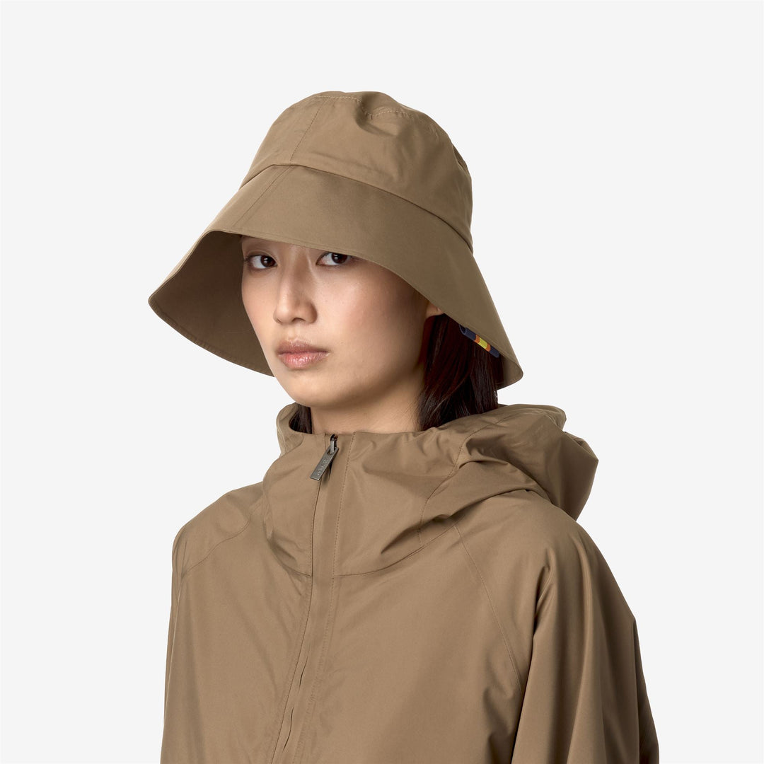 PASCALETTE CLEAN LOOK 3L - Headwear - Hat - WOMAN - BROWN CORDA-RED DK main