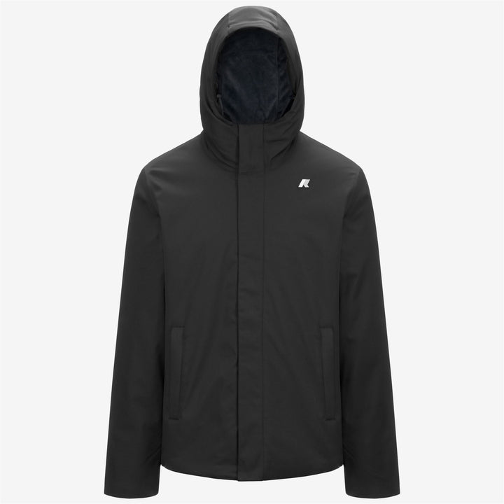 JACKO TWILL MARMOTTA - Jackets - Short - MAN - BLACK P-BLUE A