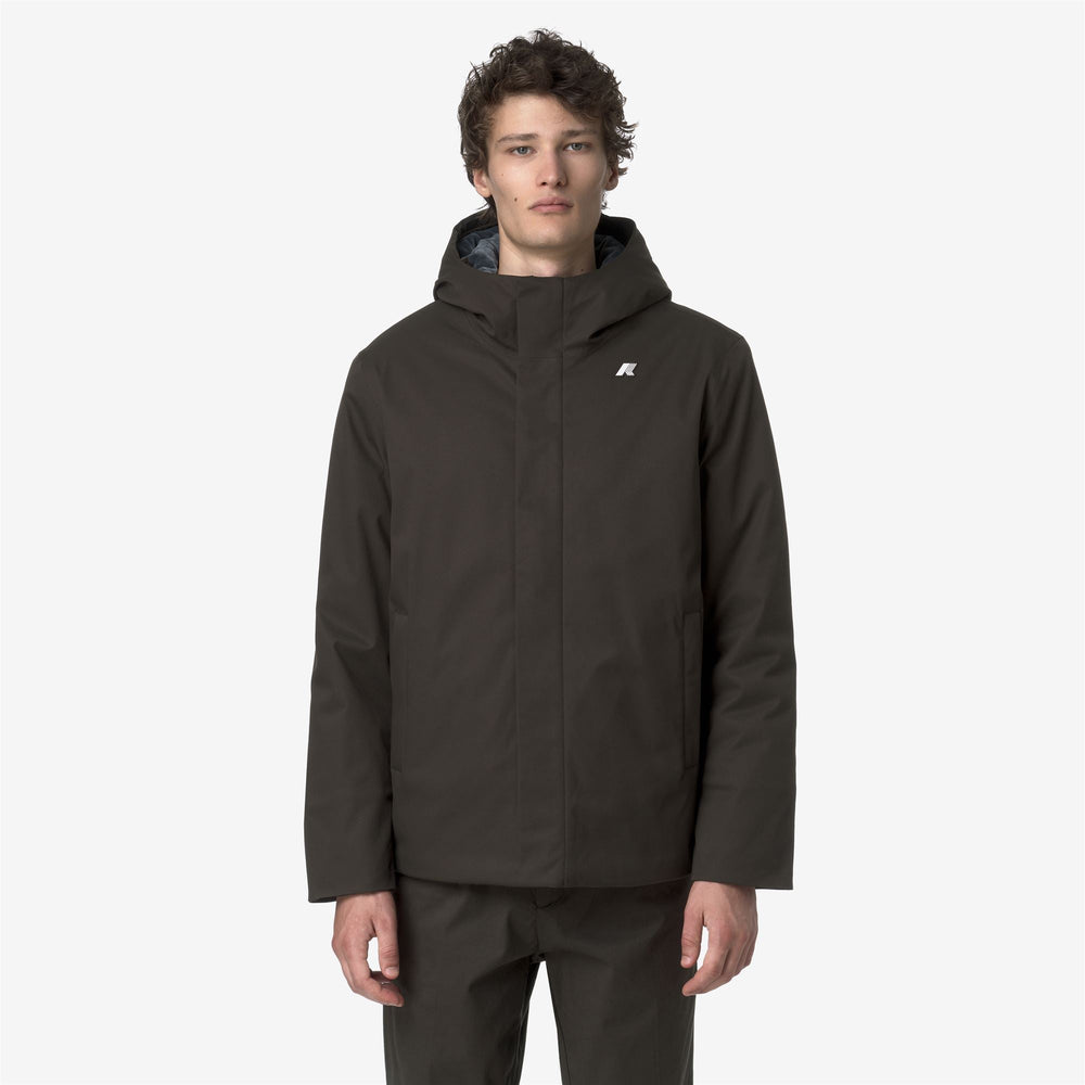 JACKO TWILL MARMOTTA - Jackets - Short - MAN - Black Olive-Blue Airforce 02