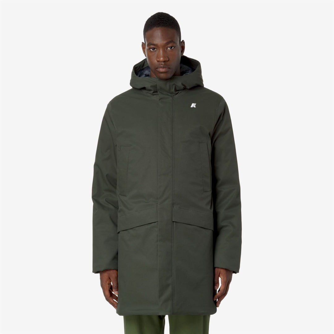 JARNO TWILL MARMOTTA - Jackets - Short - MAN - Green B-Blue A