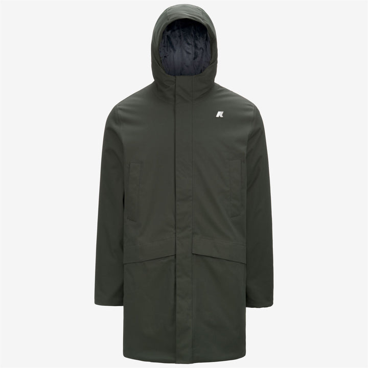 JARNO TWILL MARMOTTA - Jackets - Short - MAN - Green B-Blue A