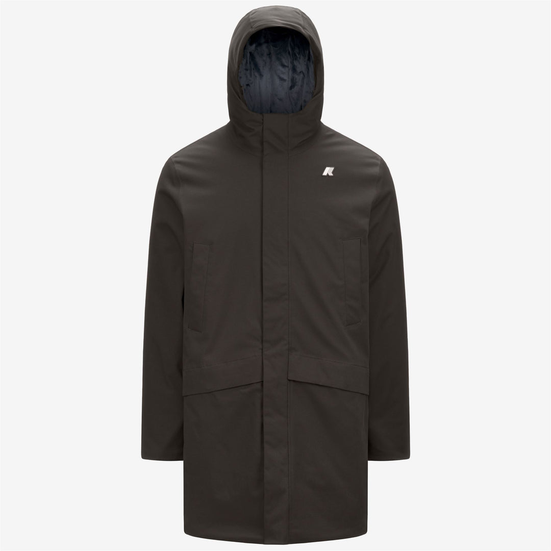 JARNO TWILL MARMOTTA - Vestes - Court - Homme - Black Olive-Blue Airforce 01