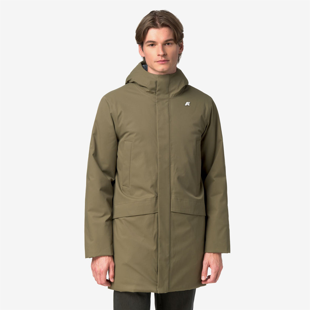 Jackets_Man_JARNO TWILL MARMOTTA_Short_Green Army - Blue Airforce - Commercial 4