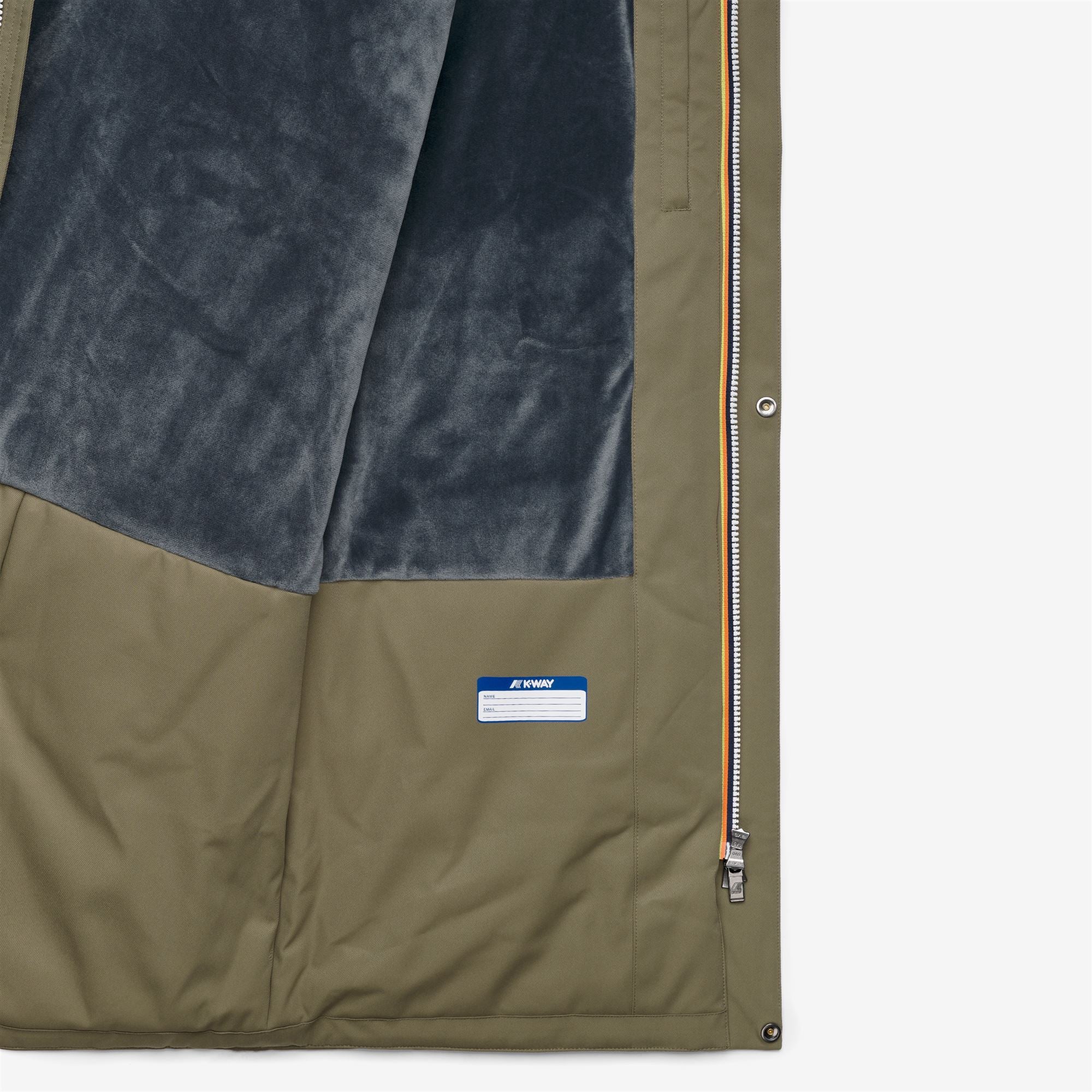 Jackets_Man_JARNO TWILL MARMOTTA_Short_Green Army - Blue Airforce - Commercial 2