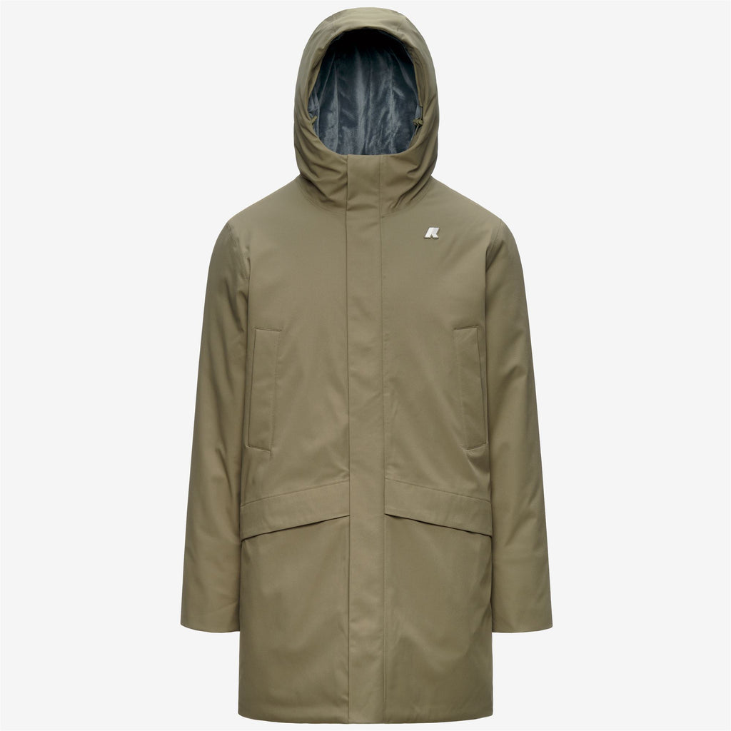 Jackets_Man_JARNO TWILL MARMOTTA_Short_Green Army - Blue Airforce - Commercial 1