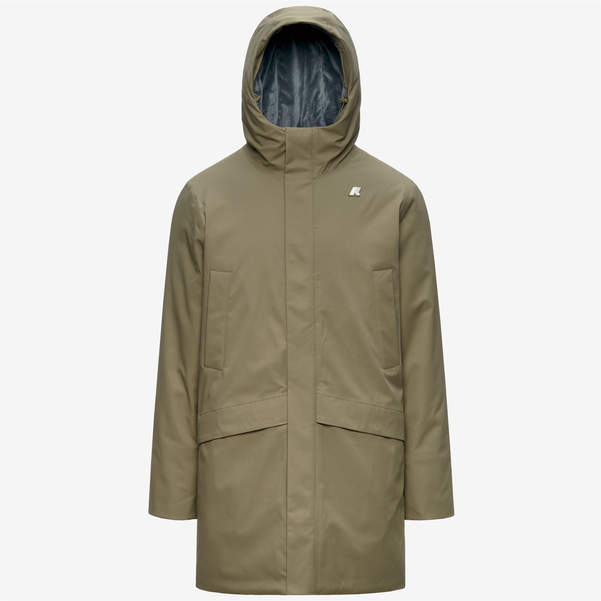 Jackets_Man_JARNO TWILL MARMOTTA_Short_Green Army - Blue Airforce - Commercial 1