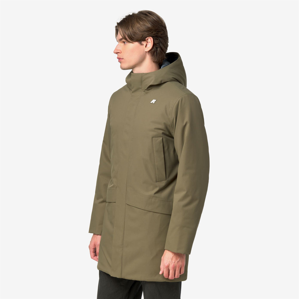 Jackets_Man_JARNO TWILL MARMOTTA_Short_Green Army - Blue Airforce - Commercial 5