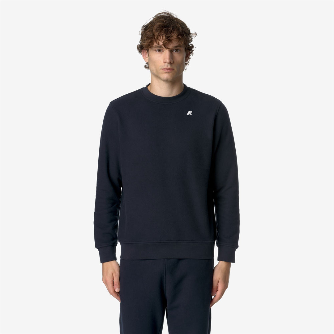 BAPTISTE HEAVY FLEECE - Fleece - Jumper - MAN - Blue Depth