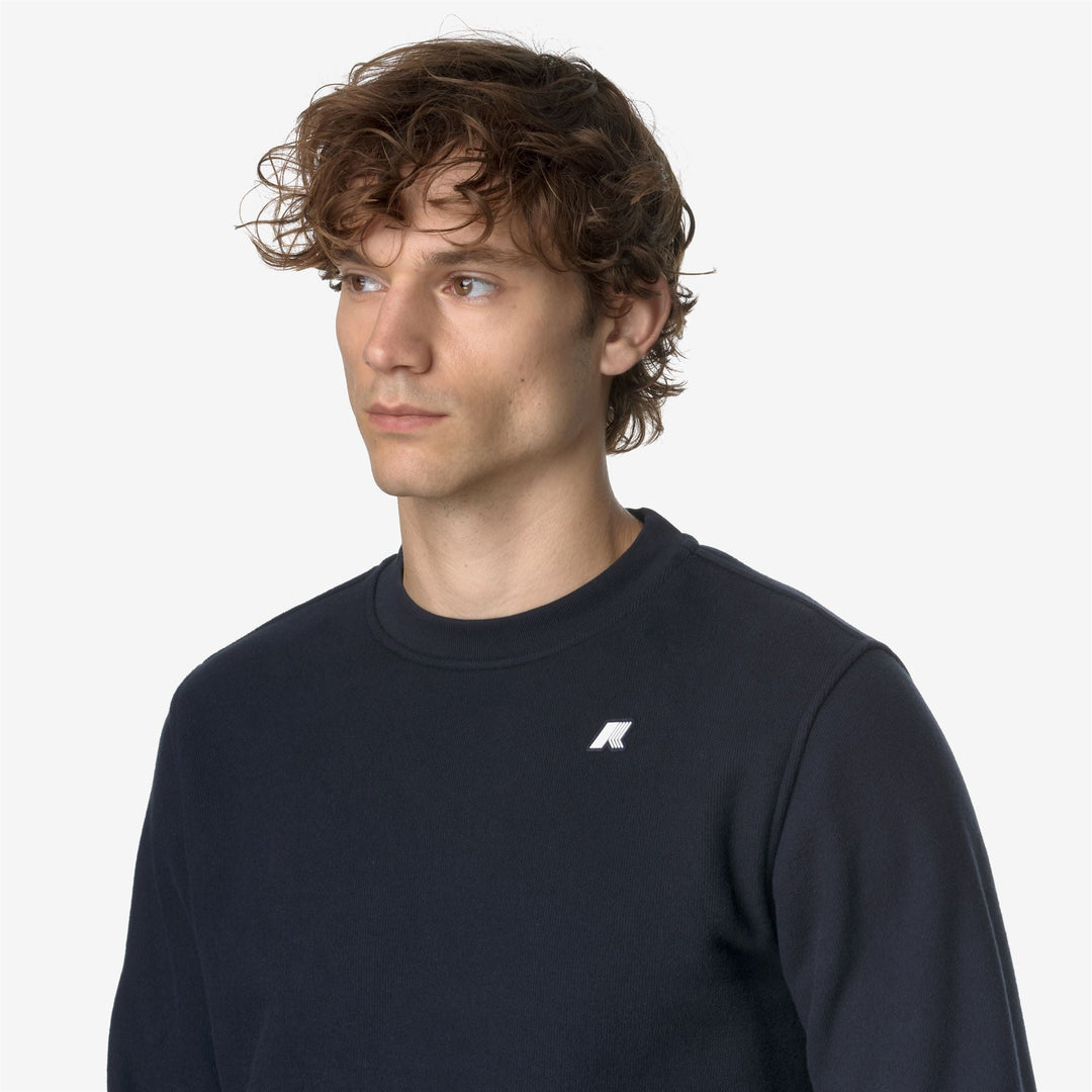 BAPTISTE HEAVY FLEECE - Fleece - Jumper - MAN - Blue Depth