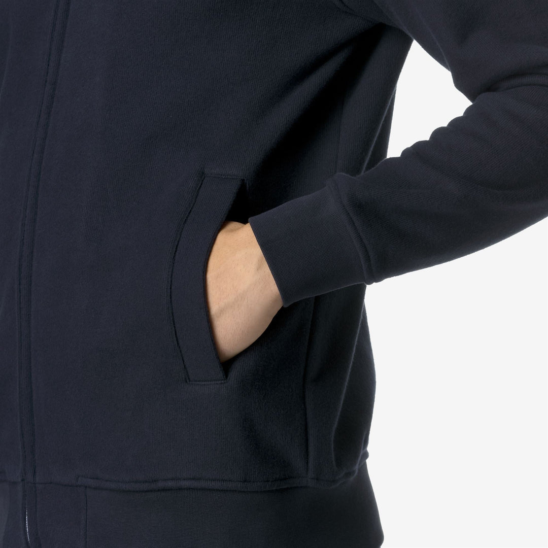 ANTHONY HEAVY FLEECE - Fleece - Jacket - MAN - Blue Depth