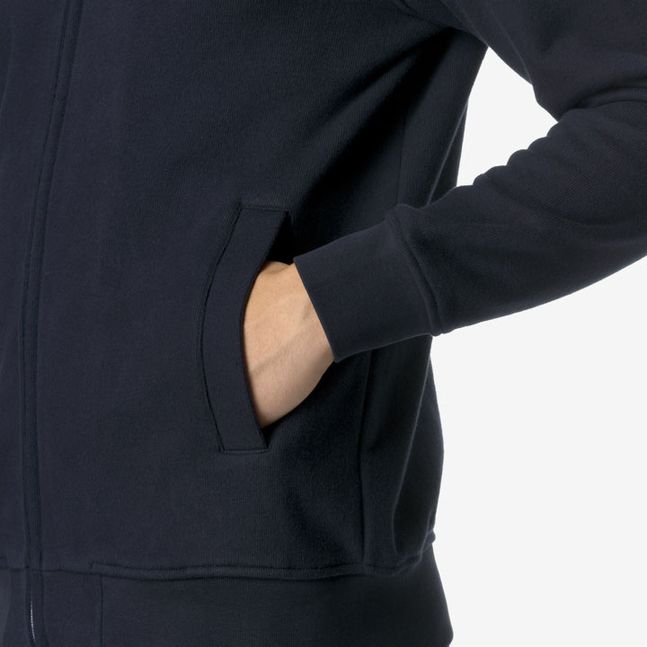 ANTHONY HEAVY FLEECE - Fleece - Jacket - MAN - Blue Depth