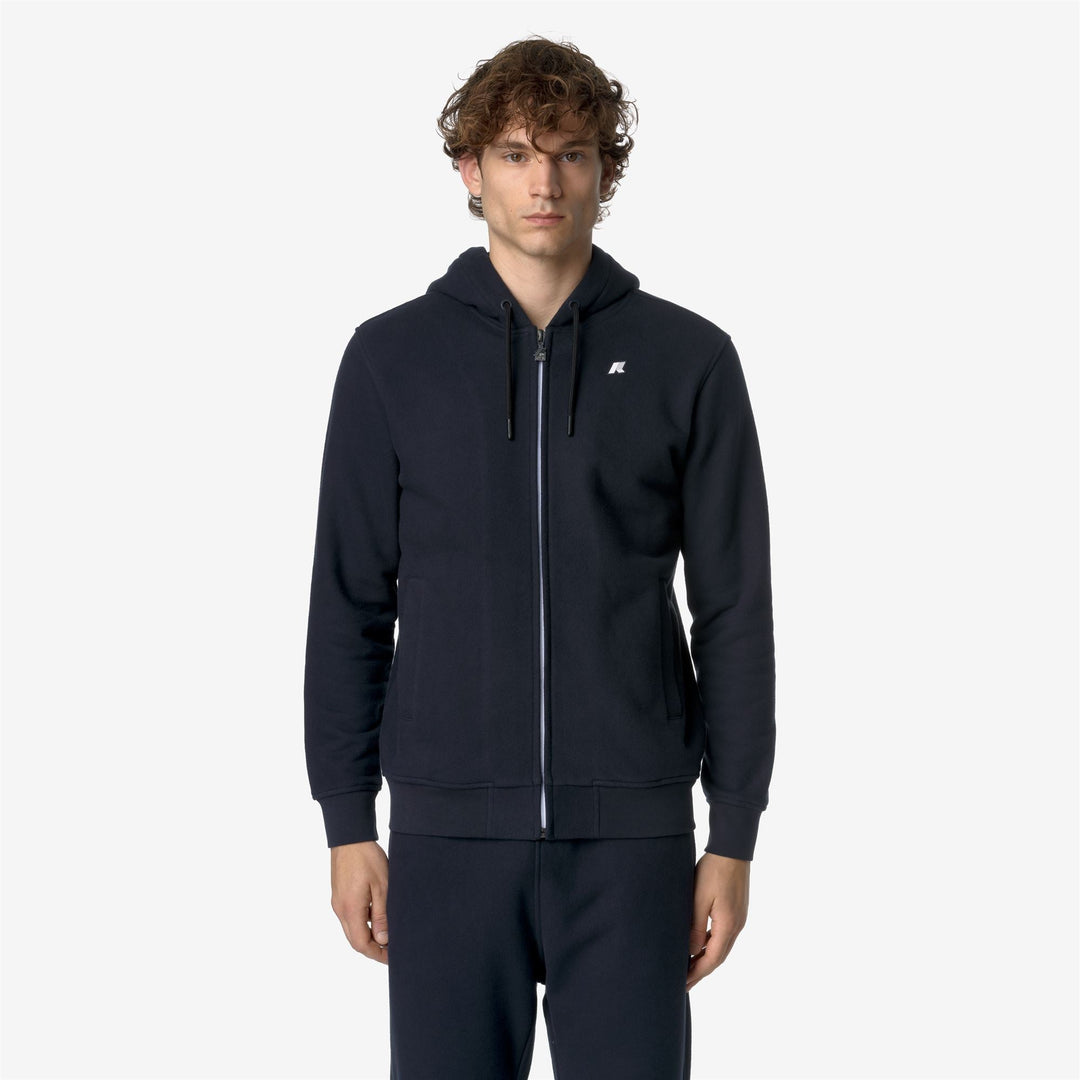 ANTHONY HEAVY FLEECE - Fleece - Jacket - MAN - Blue Depth