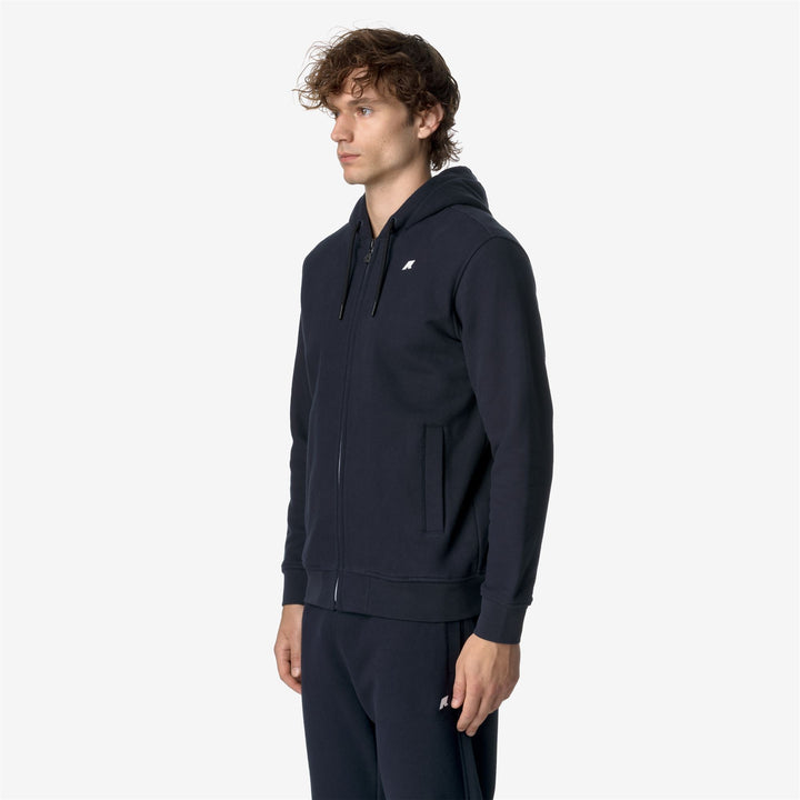 ANTHONY HEAVY FLEECE - Fleece - Jacket - MAN - Blue Depth