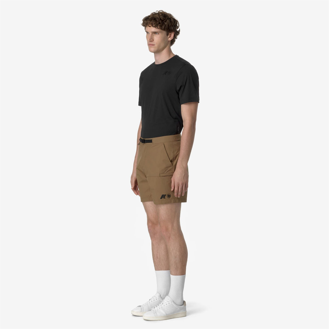 TAPRINNE CORAL GARDENERS - Shorts - Cargo - MAN - BROWN CORDA