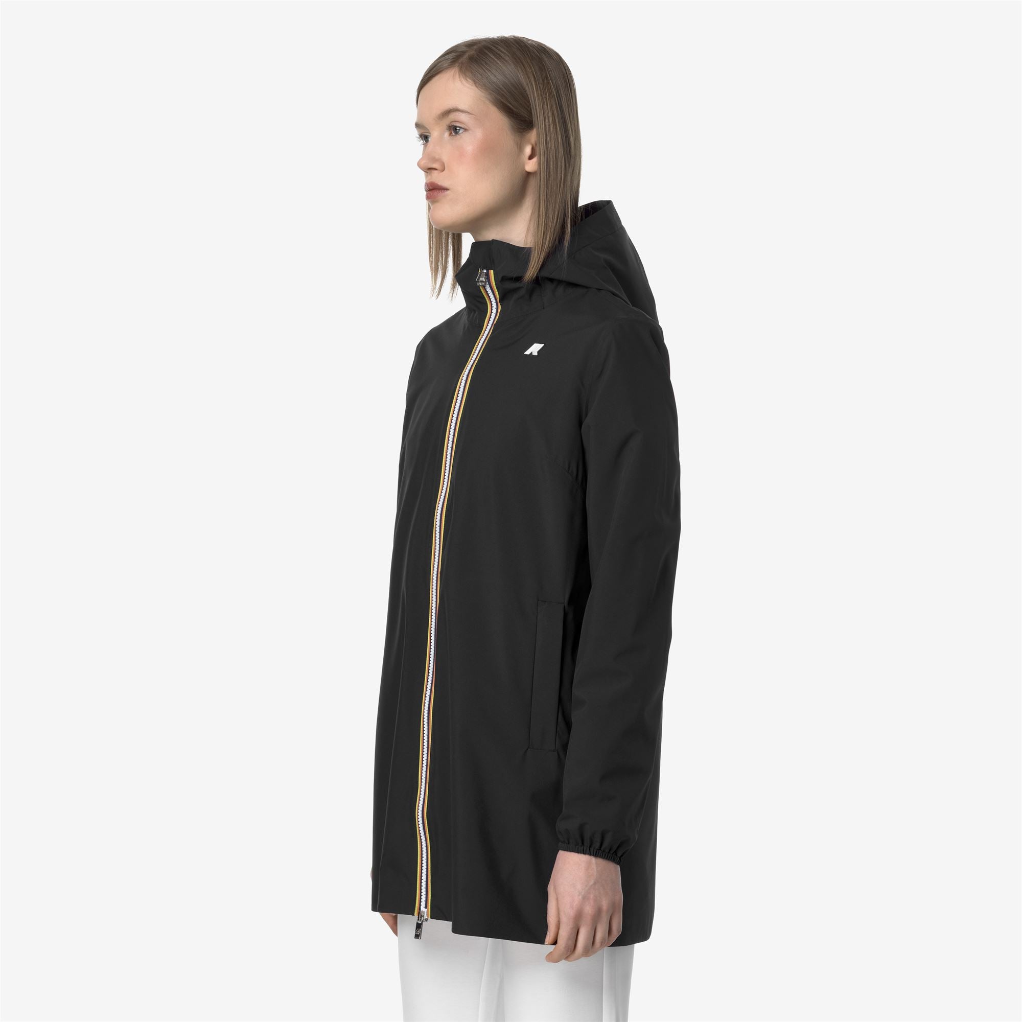 Jackets_WOMAN_SOPHIE STRETCH POLY JERSEY_Mid_Black Pure - Commercial 5