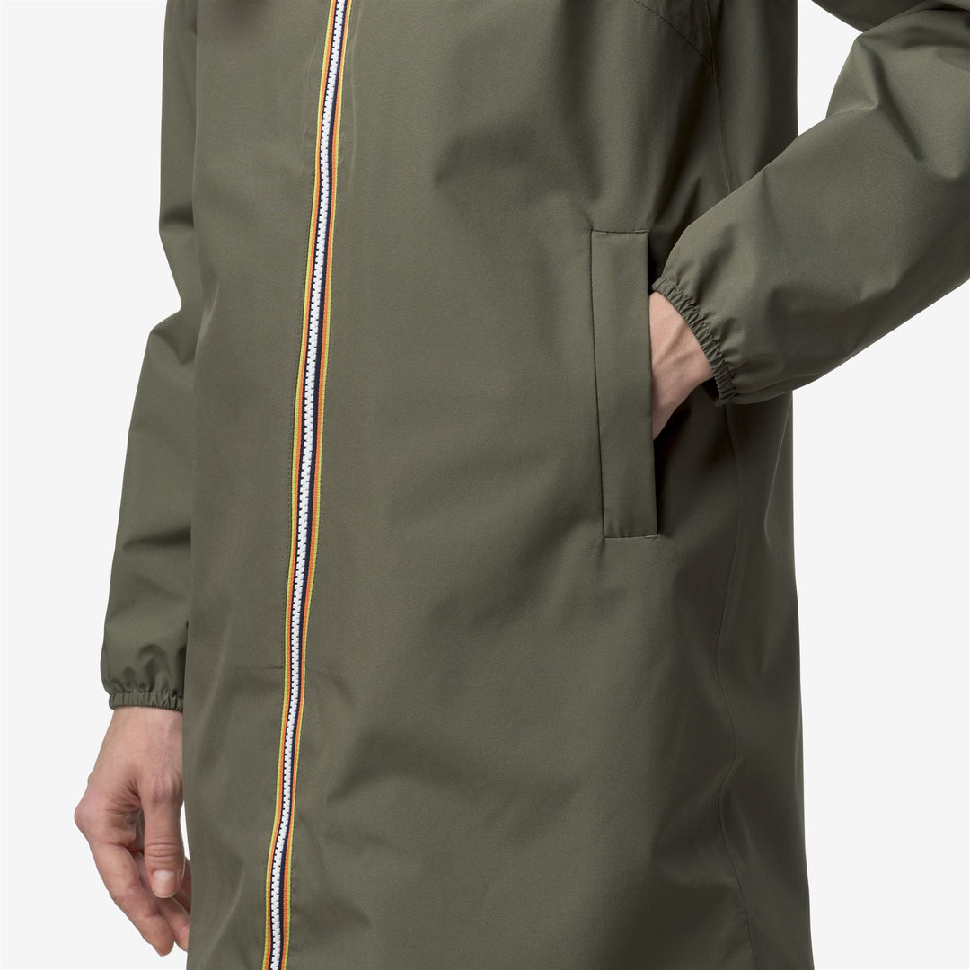 SOPHIE STRETCH POLY JERSEY - Vestes - Milieu - Femme - Green Lichen main