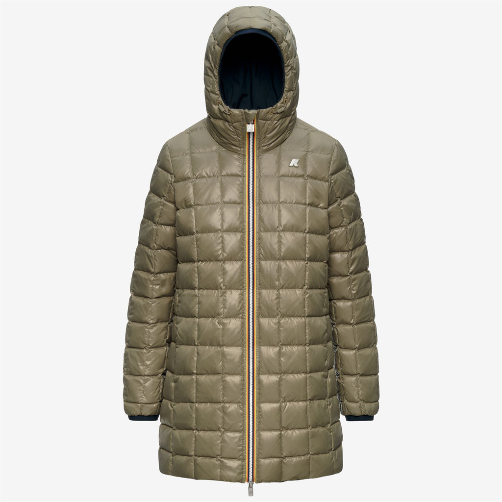 Jackets_Woman_SOPHIE ST THERMO DOUBLE_Mid_Blue Depth - Green Army - Commercial 2