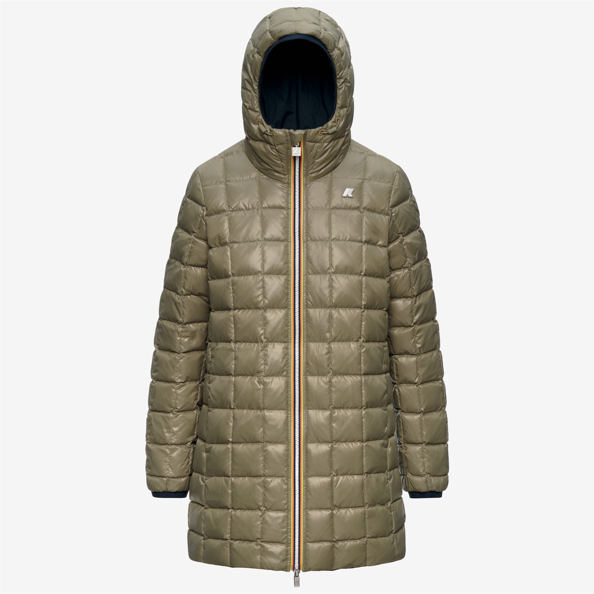 Jackets_Woman_SOPHIE ST THERMO DOUBLE_Mid_Blue Depth - Green Army - Commercial 2