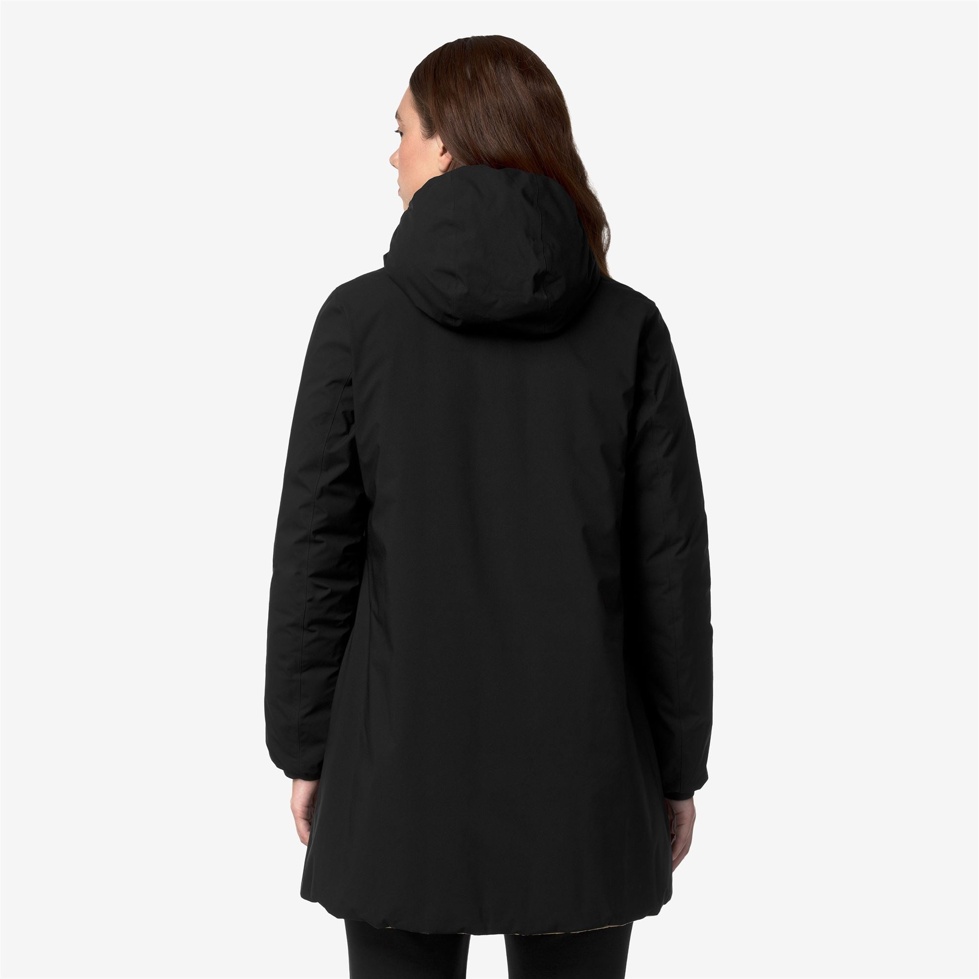 Jackets_Woman_SOPHIE ST THERMO DOUBLE_Mid_Black Pure - Beige Khaki - Commercial 6