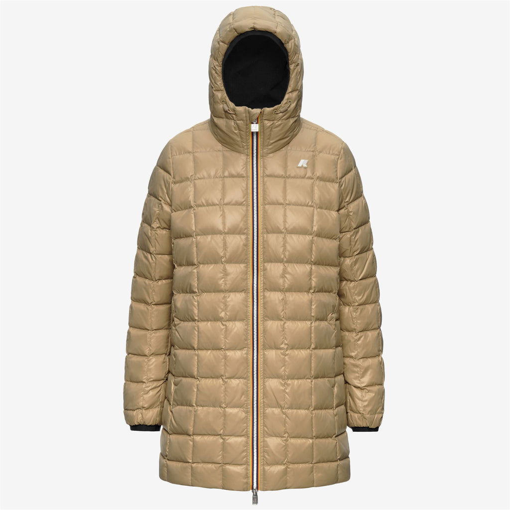 Jackets_Woman_SOPHIE ST THERMO DOUBLE_Mid_Black Pure - Beige Khaki - Commercial 2
