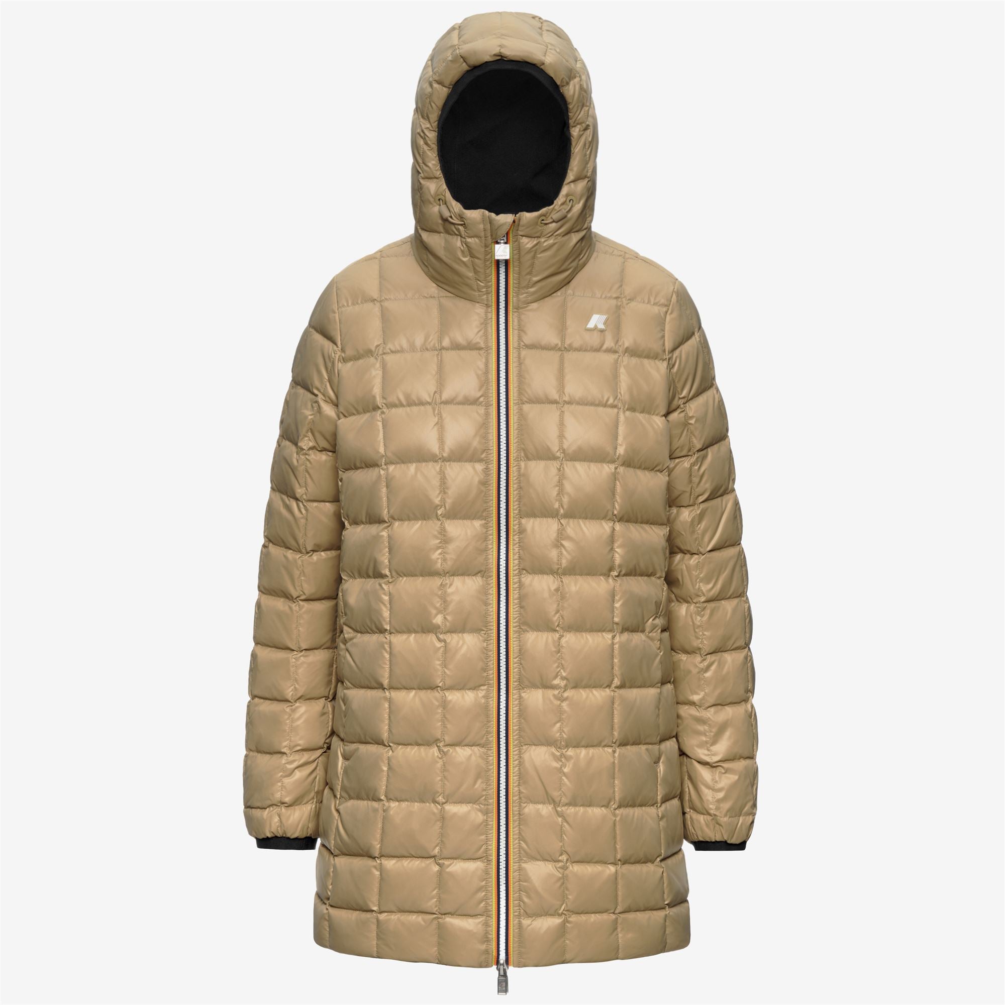 Jackets_Woman_SOPHIE ST THERMO DOUBLE_Mid_Black Pure - Beige Khaki - Commercial 2