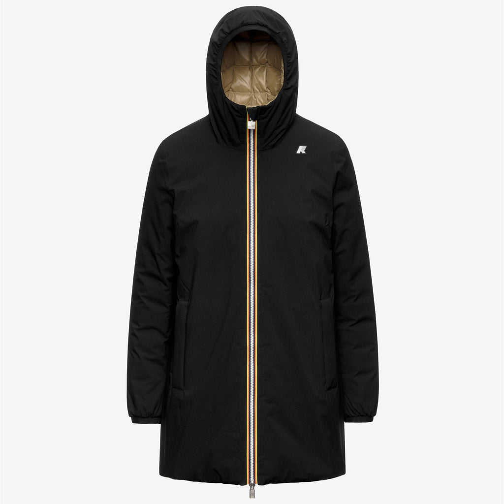 Jackets_Woman_SOPHIE ST THERMO DOUBLE_Mid_Black Pure - Beige Khaki - Commercial 1
