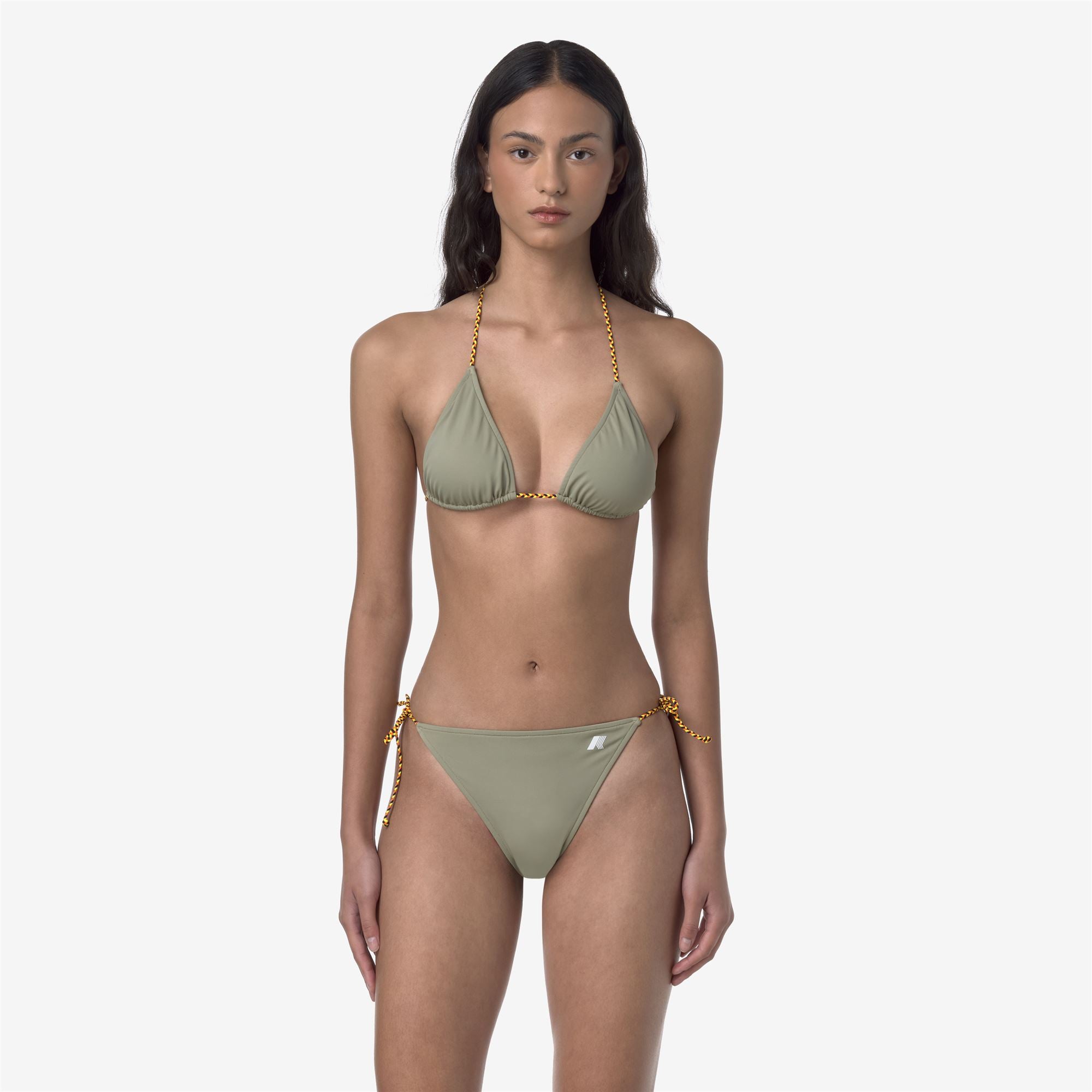 Bathing Suits_WOMAN_ETRE BEACH_Bikini_Green Fatigue - Commercial 4