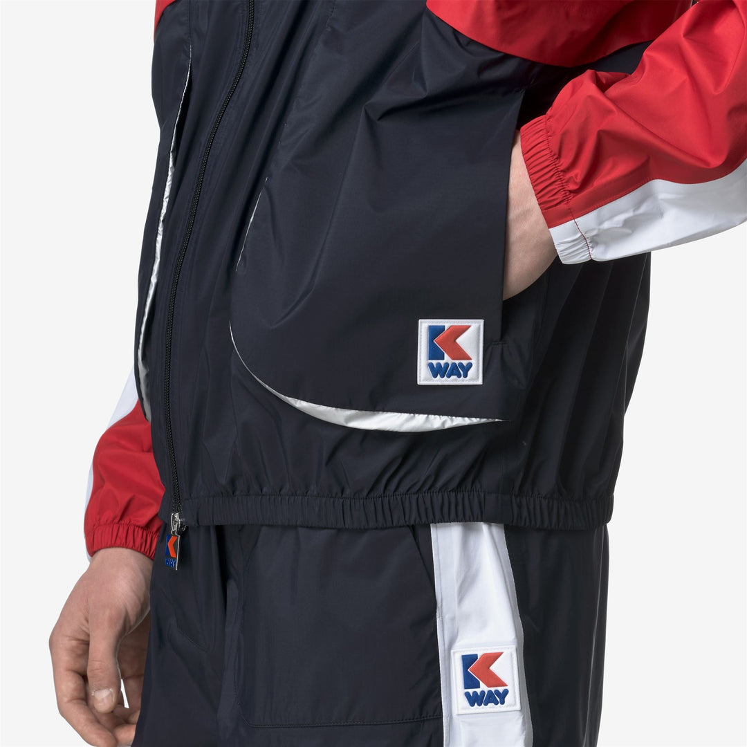 7002 FULL ZIP - Jackets - Short - UNISEX - BLUE RED WHITE